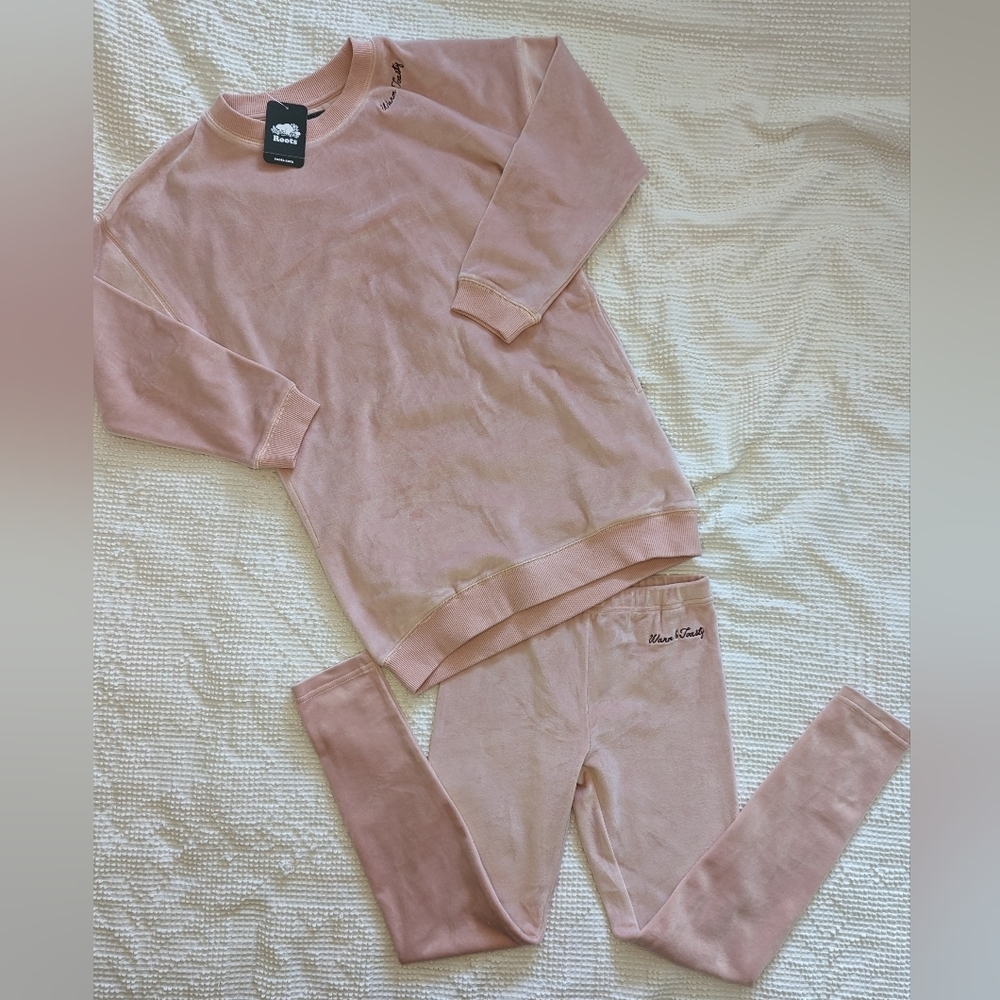 Roots Kids║Velvet Cocoon Dress and Leggings║Size M